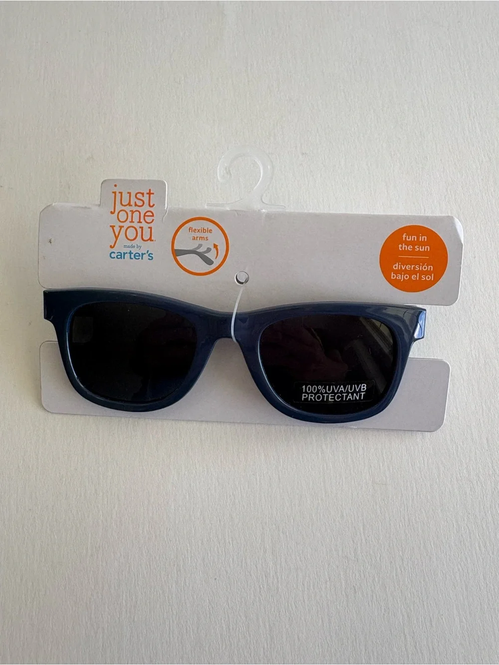Carters Just One You Baby Toddler Sunglasses Two Toned Blue Green Flexible Arms